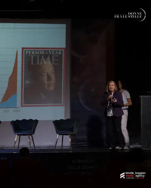 Foto dell'edizione 2025 del Festival Donne fra le Stelle