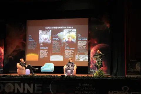 Foto dell'edizione 2024 del Festival Donne fra le Stelle